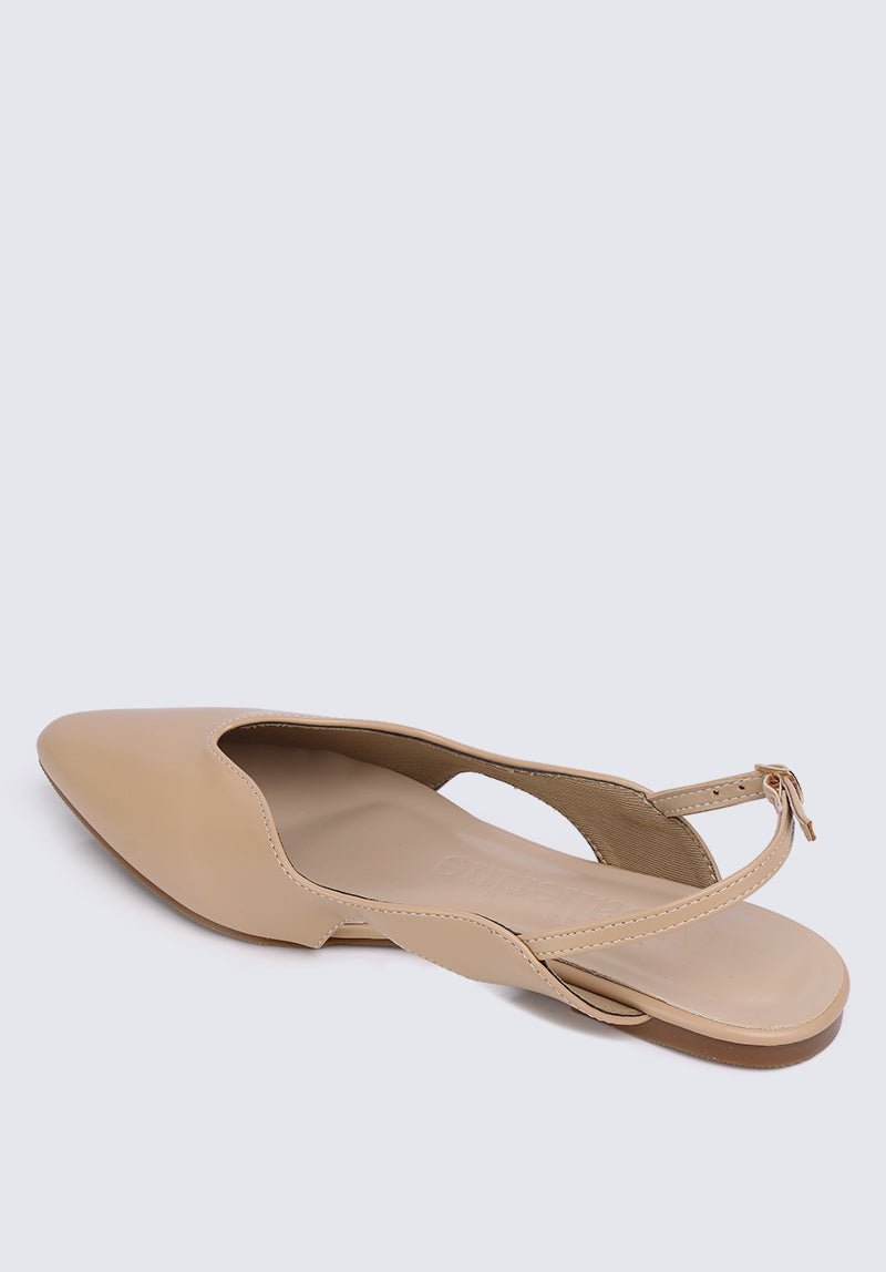 Riley Comfy Ballerina In NudeShoes - myballerine