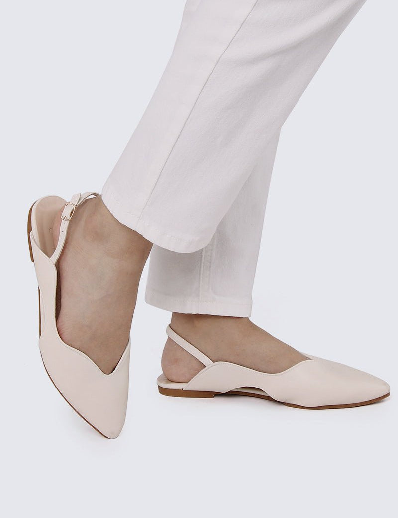 Riley Comfy Ballerina In Off WhiteShoes - myballerine