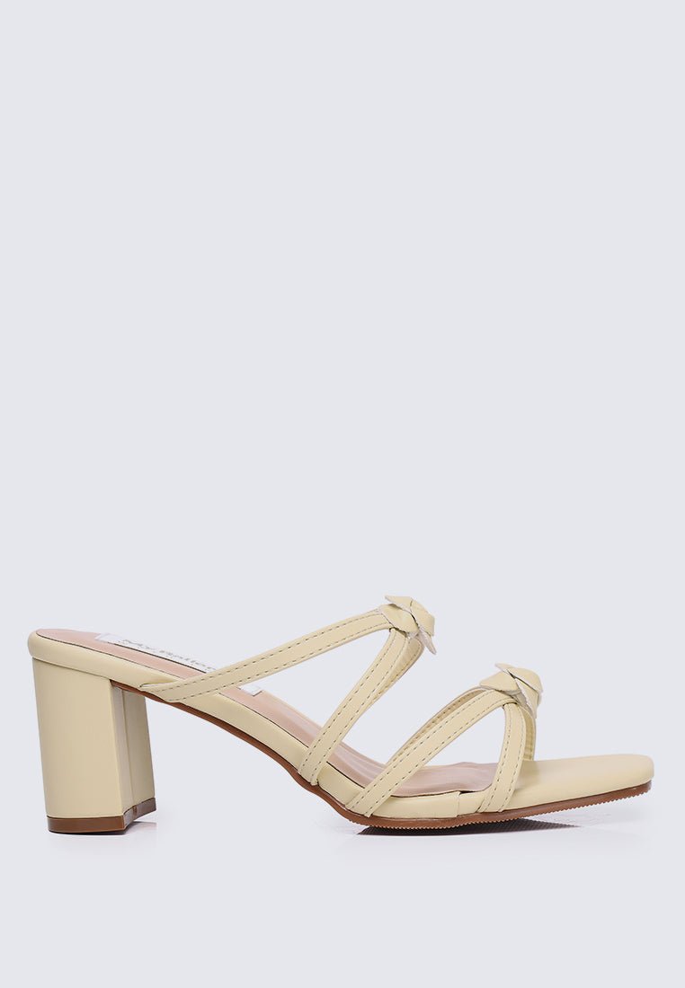 Rosina Comfy Heels in ButtercreamShoes - myballerine