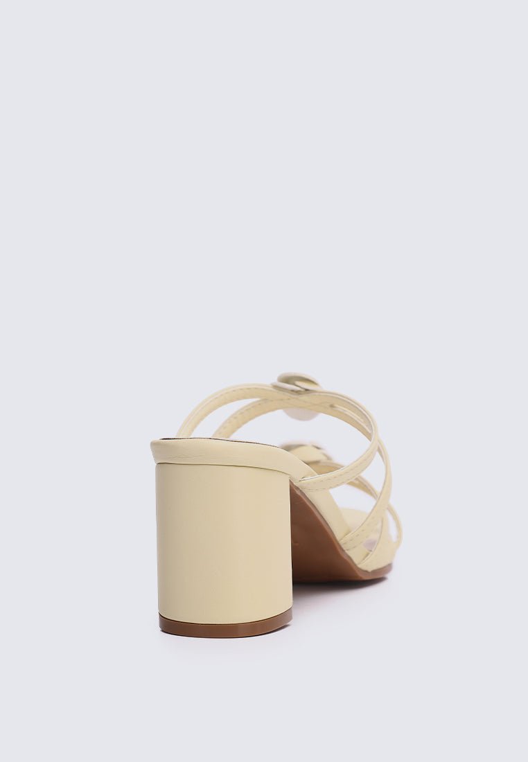 Rosina Comfy Heels in ButtercreamShoes - myballerine