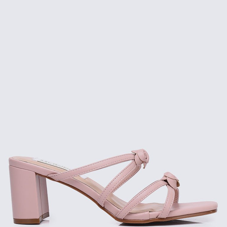 Rosina Comfy Heels in Dusty PinkShoes - myballerine