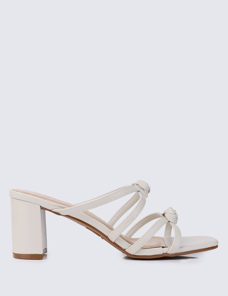 Rosina Comfy Heels in Off WhiteShoes - myballerine