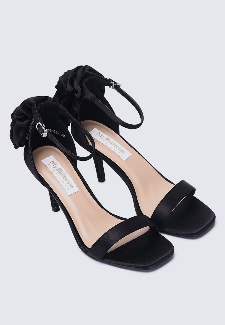 Roxanne Comfy Heels In BlackShoes - myballerine