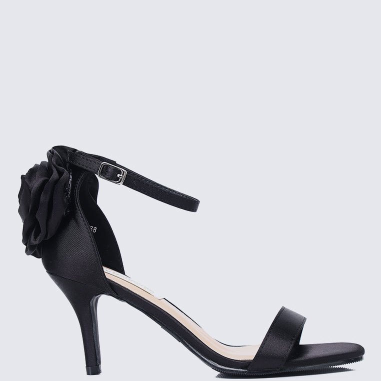 Roxanne Comfy Heels In BlackShoes - myballerine