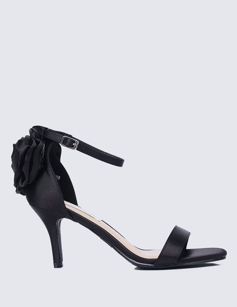 Roxanne Comfy Heels In BlackShoes - myballerine