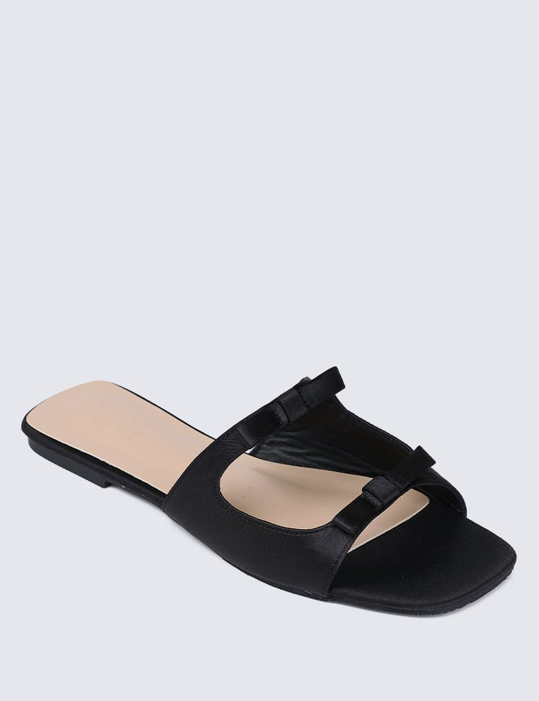 Samantha Comfy Sandals In BlackShoes - myballerine