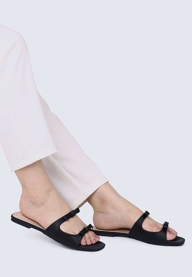 Samantha Comfy Sandals In BlackShoes - myballerine