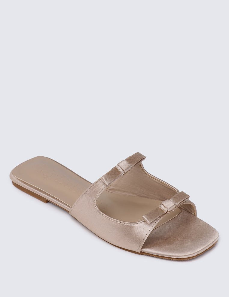 Samantha Comfy Sandals In NudeShoes - myballerine