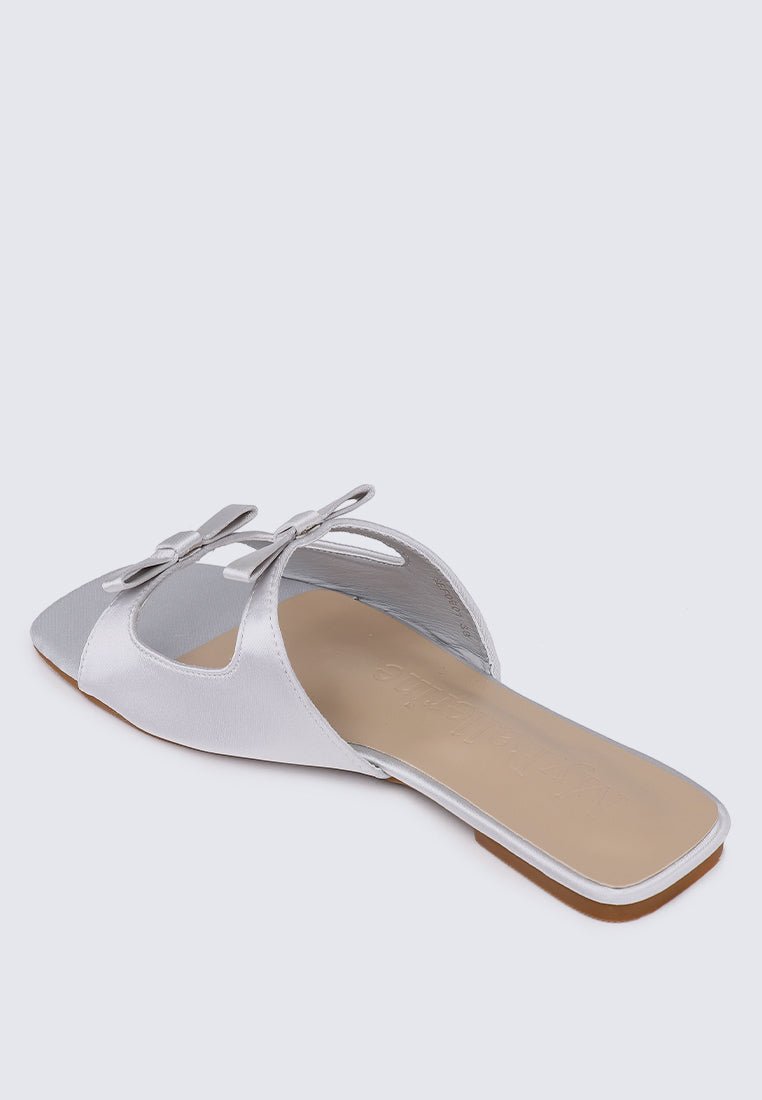 Samantha Comfy Sandals In SilverShoes - myballerine