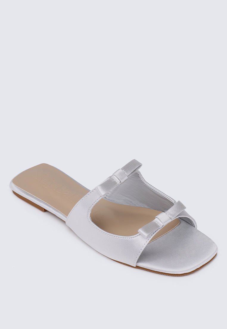 Samantha Comfy Sandals In SilverShoes - myballerine