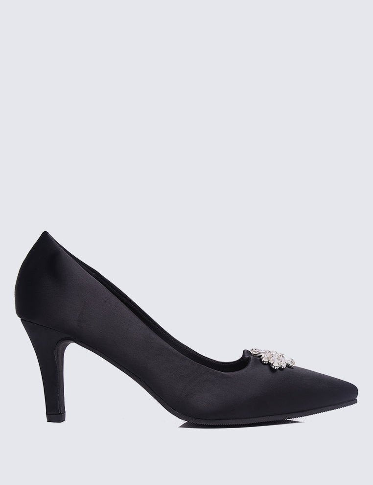 Stacy Comfy Pumps In Black - myballerine