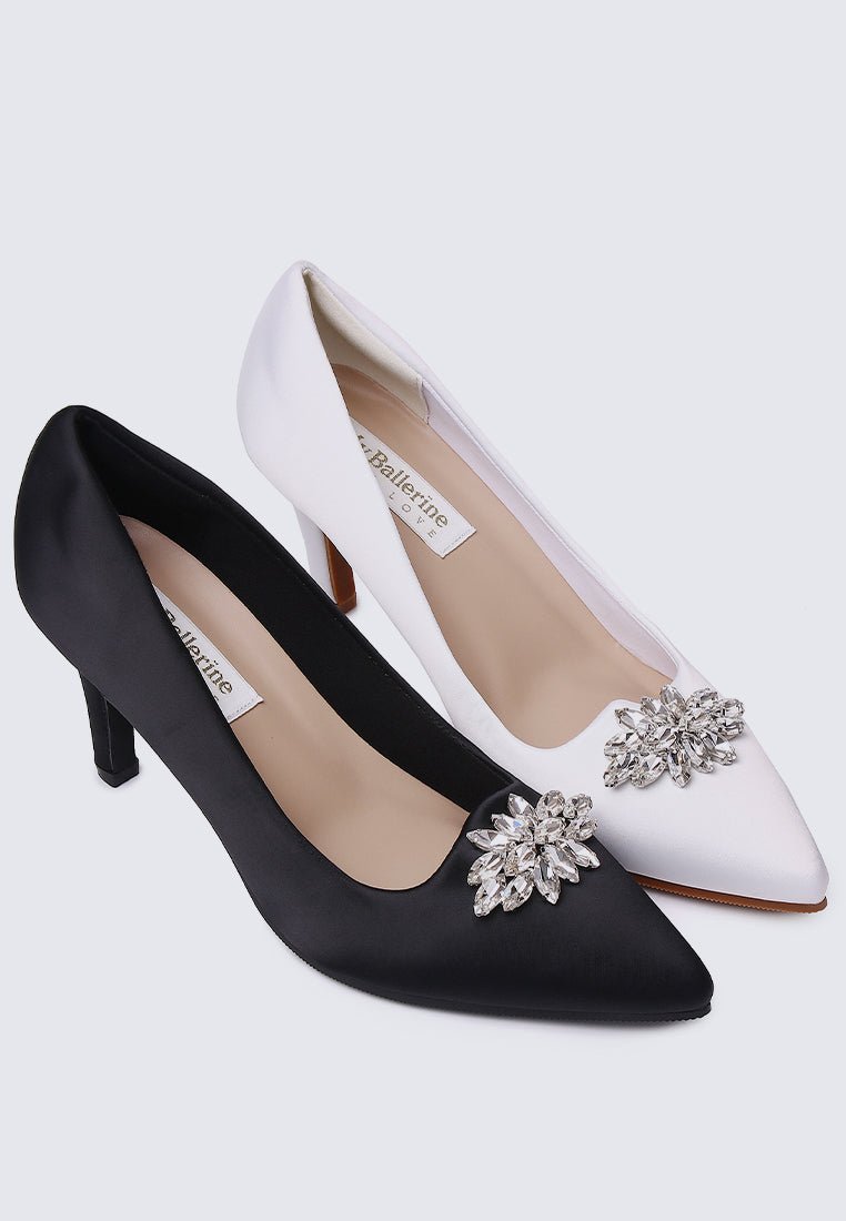 Stacy Comfy Pumps In Black - myballerine