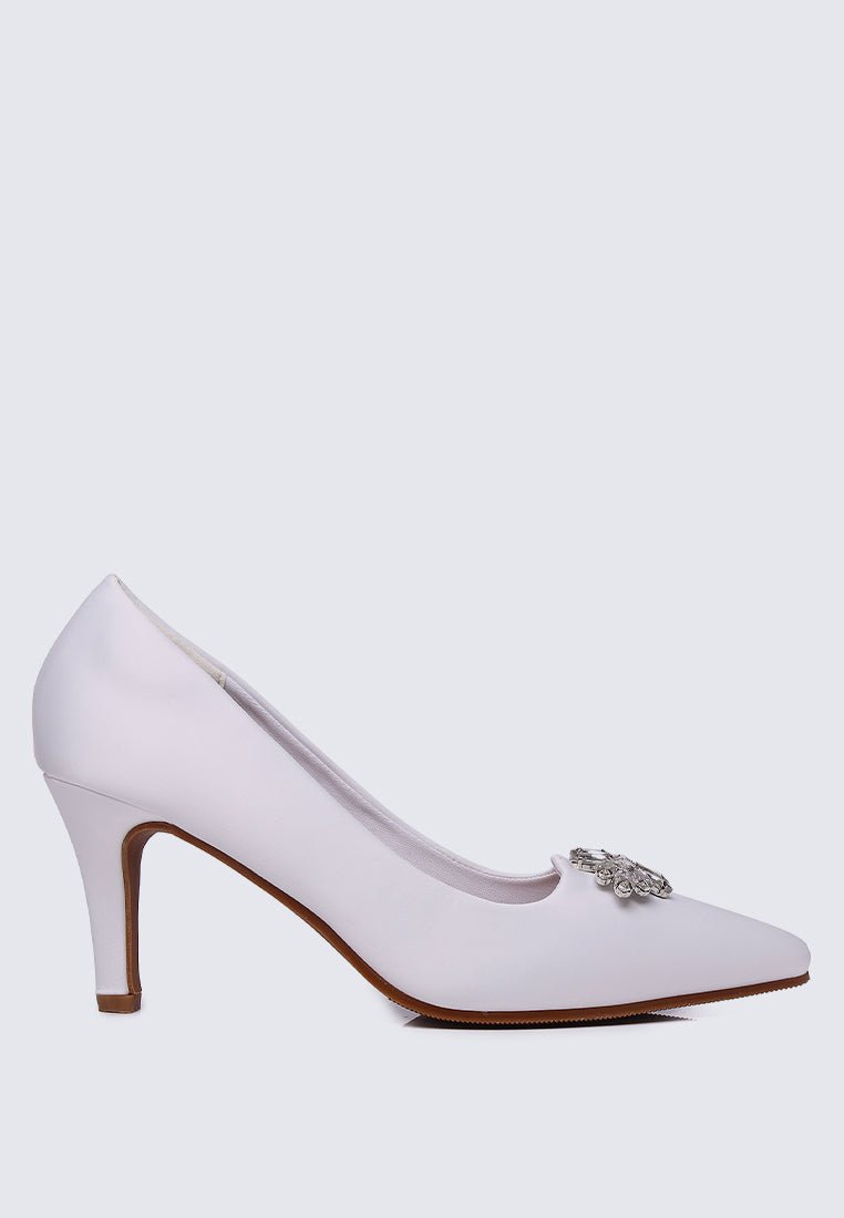 Stacy Comfy Pumps In IvoryShoes - myballerine