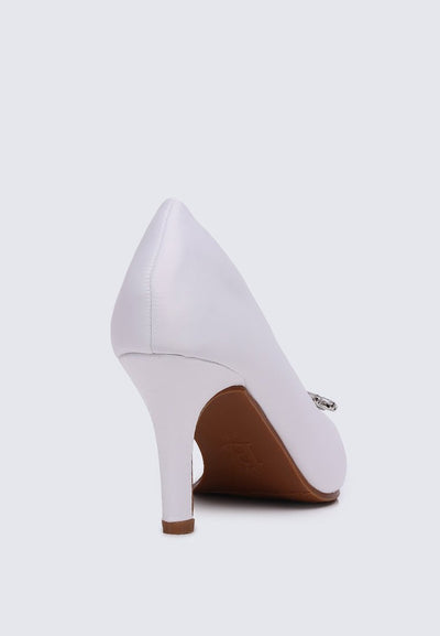Stacy Comfy Pumps In IvoryShoes - myballerine