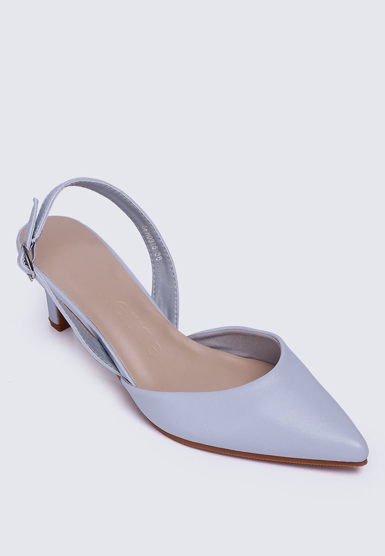 Vicky Comfy Heels In BlueShoes - myballerine