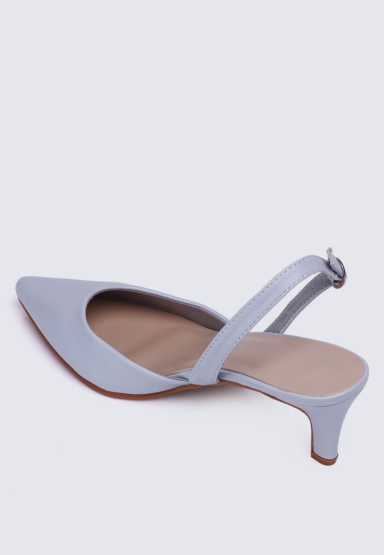 Vicky Comfy Heels In BlueShoes - myballerine