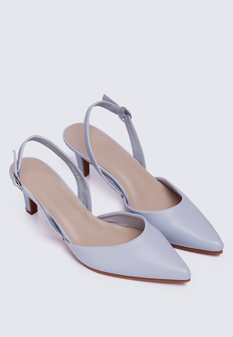 Vicky Comfy Heels In BlueShoes - myballerine