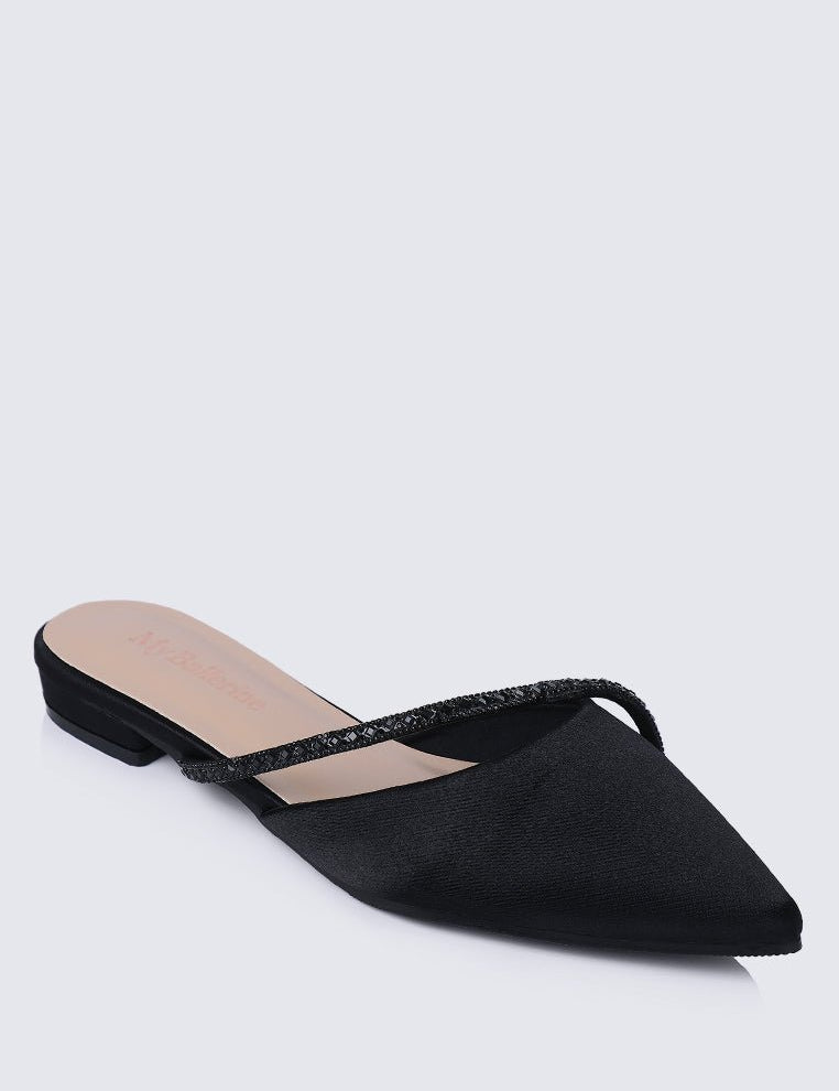 Vion Comfy Ballerina In BlackShoes - myballerine