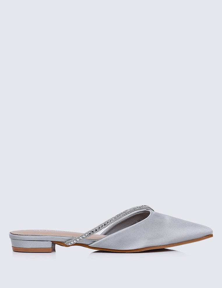 Vion Comfy Ballerina In SilverShoes - myballerine