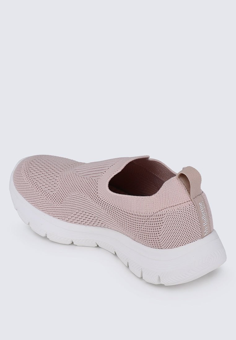 WalkEase Comfy Sneakers In PinkShoes - myballerine