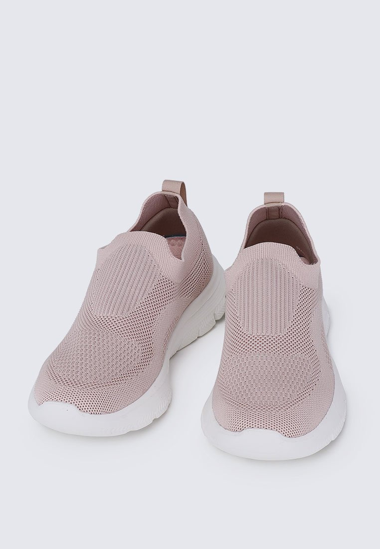 WalkEase Comfy Sneakers In PinkShoes - myballerine