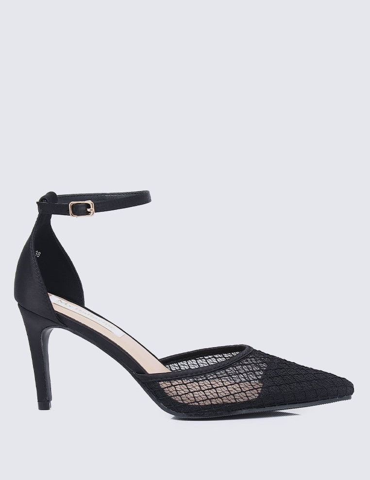 Zuri Comfy Heels In BlackShoes - myballerine