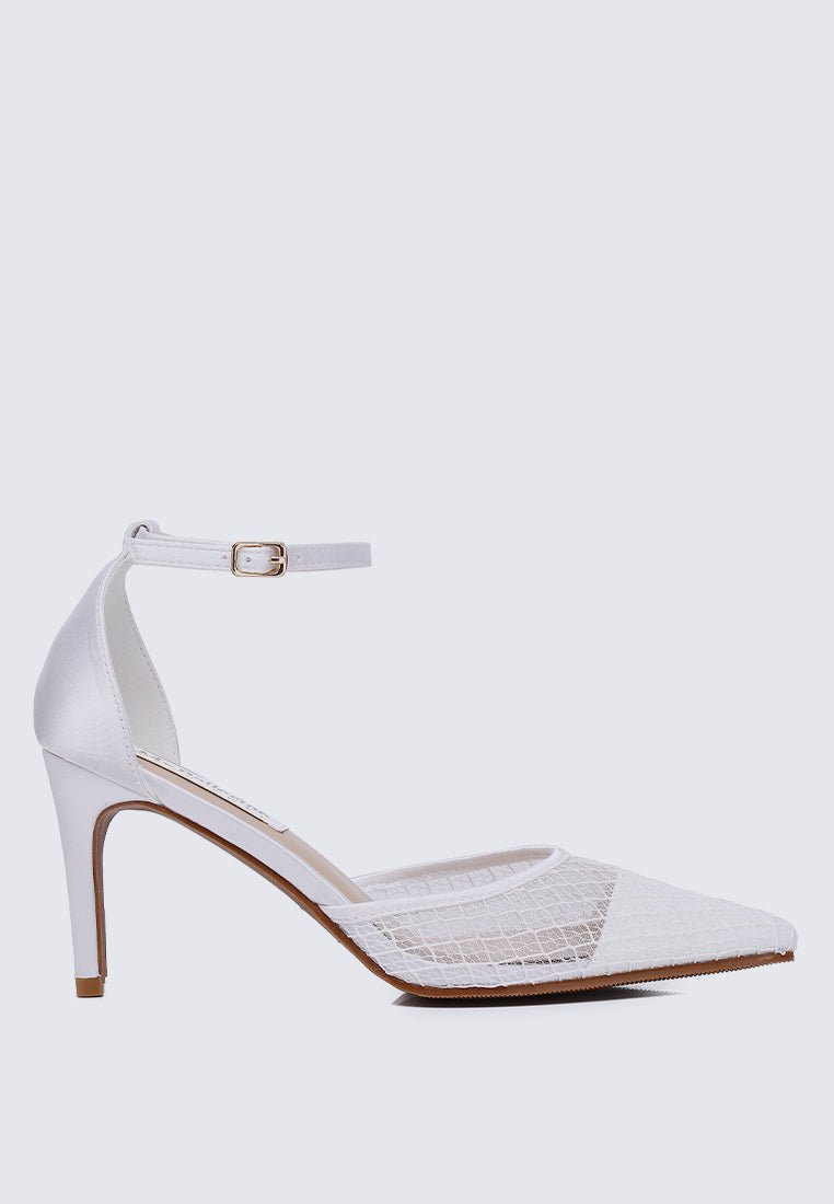 Zuri Comfy Heels In Off WhiteShoes - myballerine