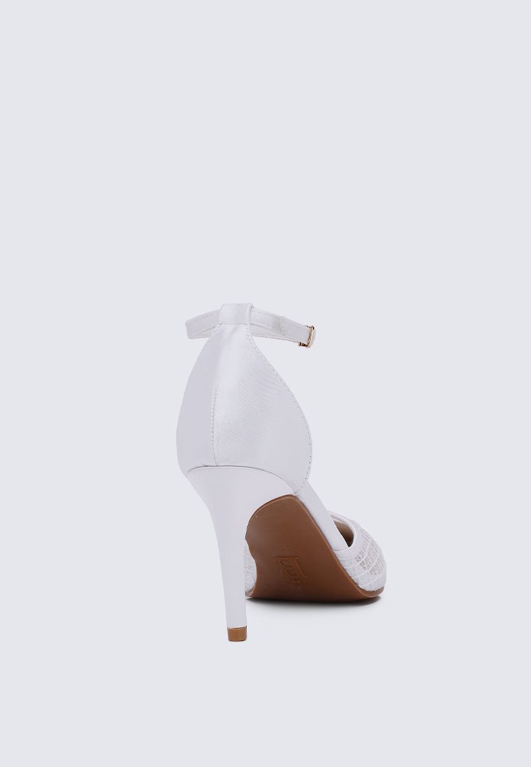 Zuri Comfy Heels In Off WhiteShoes - myballerine